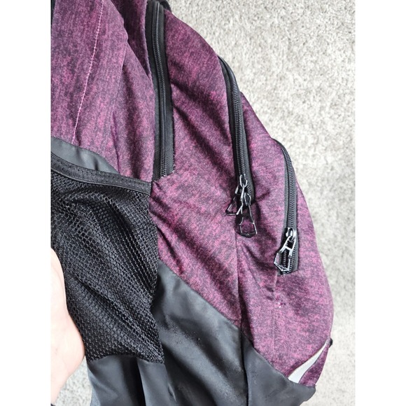 Adidas 20" Black & Heathered Purple/Pink Backpack Laptop Bag‎ 2016 - Picture 8 of 16